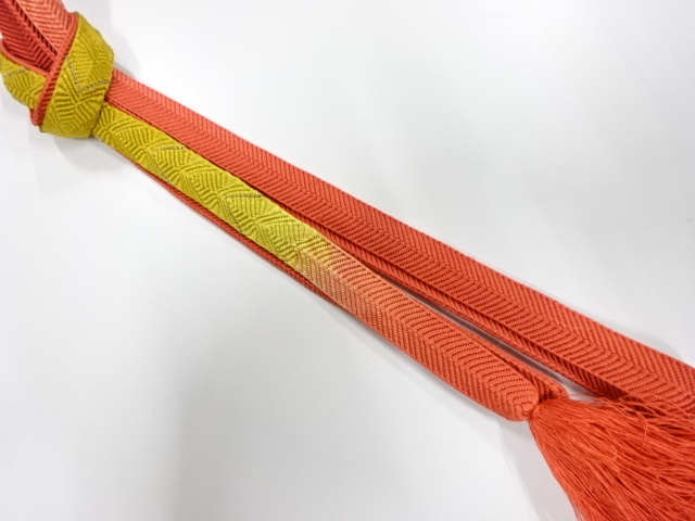 正絹　手組帯締め